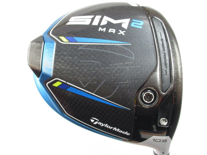 楽天市場】【中古】テーラーメイド SIM2 MAX ドライバー 10.5° SR 