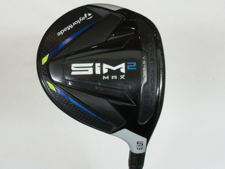 楽天市場】【中古】テーラーメイド SIM2 MAX フェアウェイウッド 5W 18 