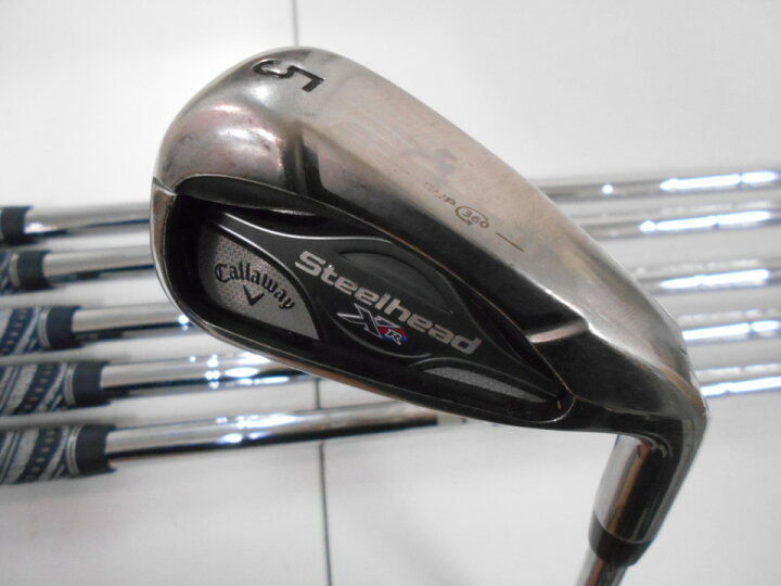 楽天市場】【中古】キャロウェイ Steelhead XR アイアンセット 23° S 