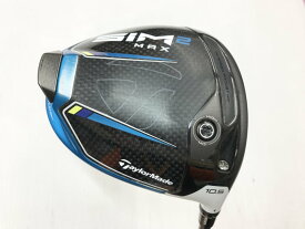 【中古】テーラーメイド SIM2 MAX ドライバー 10.5° SRフレックス 45.75インチ TENSEI RED TM50※差替え品 リシャフト品 Cランク 右利き用 Taylormade ゴルフクラブ ゴルフドゥ ゴルフ用品 GOLF DO 中古ゴル