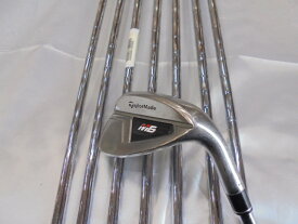 【中古】テーラーメイド M6 アイアンセット 21.5° Sフレックス 38.375インチ REAX85 JP Cランク 右利き用 Taylormade ゴルフクラブ ゴルフドゥ ゴルフ用品 GOLF DO 中古ゴルフクラブ