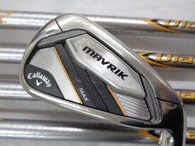 【中古】キャロウェイ MAVRIK MAX アイアンセット SRフレックス 37.75インチ Diamana 40 for Callaway Cランク 右利き用 Callaway ゴルフクラブ ゴルフドゥ ゴルフ用品 GOLF DO 中古ゴルフクラブ