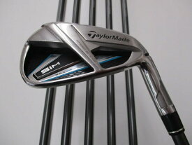 【中古】テーラーメイド SIM MAX アイアンセット 21.5° Sフレックス 38.5インチ TENSEI BLUE TM60 Cランク 右利き用 Taylormade ゴルフクラブ ゴルフドゥ ゴルフ用品 GOLF DO 中古ゴルフクラブ