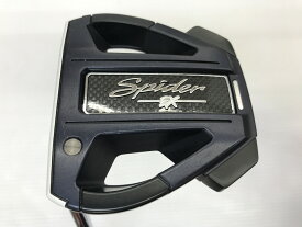 【中古】テーラーメイド Spider EX NAVY/WHITE SMALL SLANT パター 34.0インチ ヘッドカバーあり オリジナルスチール Cランク 左利き用 Taylormade ゴルフクラブ ゴルフドゥ ゴルフ用品 GOLF DO 中古ゴルフ