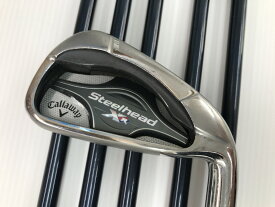 【中古】キャロウェイ Steelhead XR アイアンセット 23° Rフレックス 38.25インチ XR Cランク 右利き用 Callaway ゴルフクラブ ゴルフドゥ ゴルフ用品 GOLF DO 中古ゴルフクラブ