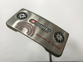 【中古】オデッセイ O-WORKS TOUR DOUBLE WIDE シルバー パター 32.0インチ オリジナルスチール Dランク 右利き用 ODYSSEY ゴルフクラブ ゴルフドゥ ゴルフ用品 GOLF DO 中古ゴルフクラブ