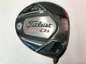 【中古】タイトリスト 910D3 ドライバー 9.5° Xフレックス 45.0インチ Titlist Diamanaahina 72 リシャフト品 Dランク 右利き用 Titleist ゴルフクラブ ゴルフドゥ ゴルフ用品 GOLF DO 中古ゴルフクラブ