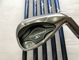 【中古】キャロウェイ Steelhead XR アイアンセット Rフレックス 38.25インチ XR Cランク 右利き用 Callaway ゴルフクラブ ゴルフドゥ ゴルフ用品 GOLF DO 中古ゴルフクラブ