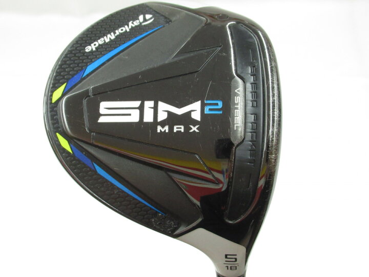 楽天市場】【中古】テーラーメイド SIM2 MAX フェアウェイウッド 5W 18 