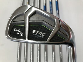 【中古】キャロウェイ EPIC STAR アイアンセット Sフレックス 38.25インチ NSプロ Zelos 7 Dランク 右利き用 Callaway ゴルフクラブ ゴルフドゥ ゴルフ用品 GOLF DO 中古ゴルフクラブ