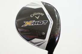 【中古】キャロウェイ X HOT 2013 フェアウェイウッド 5W 19° Sフレックス 42.5インチ X HOT シリーズ Cランク 右利き用 Callaway ゴルフクラブ ゴルフドゥ ゴルフ用品 GOLF DO 中古ゴルフクラブ