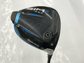 【中古】テーラーメイド SIM2 MAX ドライバー 10.5° Rフレックス 45.5インチ TENSEI RED TM50STEALTH純正 リシャフト品 Cランク 右利き用 Taylormade ゴルフクラブ ゴルフドゥ ゴルフ用品 GOLF DO 中古ゴルフ