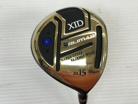 【中古】オリマー ORIMAR ORM-XID フェアウェイウッド 15W 33° Rフレックス 39.5インチ ヘッドカバーあり オリジナルカーボン Cランク 右利き用 ORLIMAR ゴルフクラブ ゴルフドゥ ゴルフ用品 GOLF DO 中