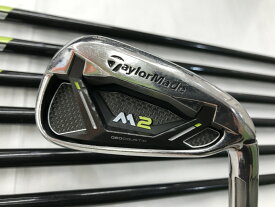 【中古】テーラーメイド M2 2017 アイアンセット Sフレックス 38.5インチ TM7-217 Dランク 右利き用 Taylormade ゴルフクラブ ゴルフドゥ ゴルフ用品 GOLF DO 中古ゴルフクラブ