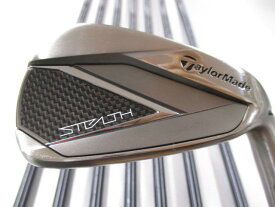 【中古】テーラーメイド STEALTH アイアンセット Sフレックス 38.25インチ TENSEI RED TM60 Cランク 右利き用 Taylormade ゴルフクラブ ゴルフドゥ ゴルフ用品 GOLF DO 中古ゴルフクラブ