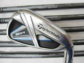 【中古】テーラーメイド SIM MAX アイアンセット 25° Sフレックス 37.875インチ TENSEI BLUE TM60 Cランク 右利き用 Taylormade ゴルフクラブ ゴルフドゥ ゴルフ用品 GOLF DO 中古ゴルフクラブ