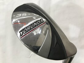 【中古】ゴルフプランナー YORUNDA 7 ウェッジ 35° WEDGEフレックス 34.25インチ オリジナルスチール Dランク 右利き用 Golf Planner ゴルフクラブ ゴルフドゥ ゴルフ用品 GOLF DO 中古ゴルフクラブ