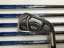 【中古】キャロウェイ EPIC STAR アイアンセット Sフレックス 38.5インチ NSプロ Zelos 7 Cランク 右利き用 Callaway ゴルフクラブ ゴルフドゥ ゴルフ用品 GOLF DO 中古ゴルフクラブ