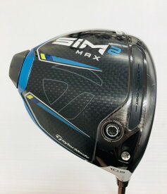 【中古】テーラーメイド SIM2 MAX ドライバー 10.5° Sフレックス 45.5インチ ヘッドカバーあり BASILEUS アルファ?令和　60 リシャフト品 Cランク 右利き用 Taylormade ゴルフクラブ ゴルフドゥ ゴ