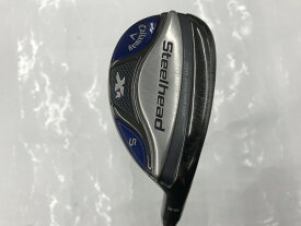 【中古】キャロウェイ Steelhead XR US ユーティリティ 25° Sフレックス 39.0インチ FUBUKI AT 55 Cランク 右利き用 Callaway ゴルフクラブ ゴルフドゥ ゴルフ用品 GOLF DO 中古ゴルフクラブ