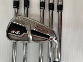 【中古】テーラーメイド M6 アイアンセット 38.5インチ シャフト不明 リシャフト品 Cランク 右利き用 Taylormade ゴルフクラブ ゴルフドゥ ゴルフ用品 GOLF DO 中古ゴルフクラブ