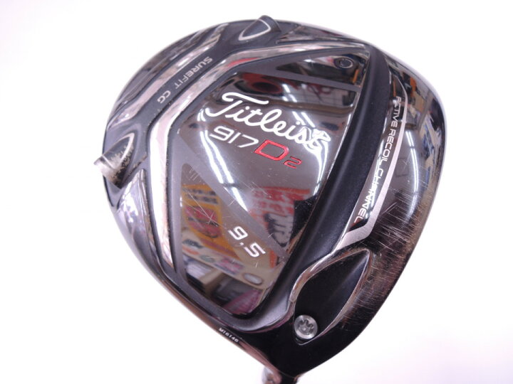 楽天市場】【中古】タイトリスト 917D2 ドライバー 9.5° Sフレックス  