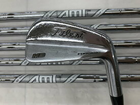 【中古】【訳あり】タイトリスト MB 718 アイアンセット S200フレックス 37.75インチ AMT TOUR WHITE Dランク 右利き用 Titleist ゴルフクラブ ゴルフドゥ ゴルフ用品 GOLF DO 中古ゴルフクラブ