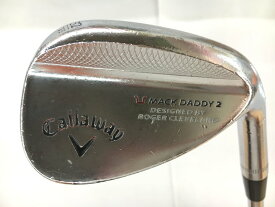 【中古】キャロウェイ MACK DADDY 2 Chrome ウェッジ UNIフレックス 35.25インチ シャフト不明 リシャフト品 Dランク 右利き用 Callaway ゴルフクラブ ゴルフドゥ ゴルフ用品 GOLF DO 中古ゴルフクラブ