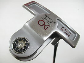 【中古】オデッセイ ホワイト ホット OG 2-BALL BLADE TOUR LINED パター 34.0インチ ヘッドカバーあり オリジナルスチール Cランク 右利き用 ODYSSEY ホワイト ホット OG 2-BALL BLADE TOUR LINED ゴルフクラブ