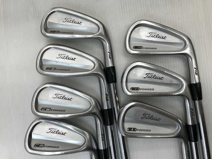 楽天市場】【中古】タイトリスト CB 712 アイアンセット 26° S 
