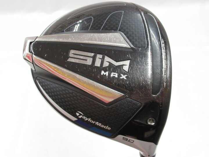 楽天市場】【中古】テーラーメイド SIM MAX ドライバー 9° Sフレックス 