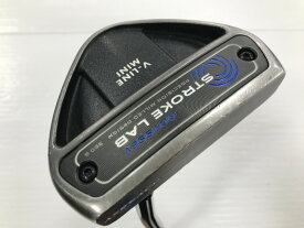 【中古】オデッセイ STROKE LAB V-LINE MINI パター 34.0インチ ヘッドカバーあり オリジナルスチール Dランク 右利き用 ODYSSEY ゴルフクラブ ゴルフドゥ ゴルフ用品 GOLF DO 中古ゴルフクラブ