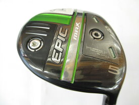 【中古】キャロウェイ EPIC MAX フェアウェイウッド 5W 18° Rフレックス 42.5インチ ヘッドカバーあり Diamana 40 for Callaway(EPIC MAX) Cランク 右利き用 Callaway ゴルフクラブ ゴルフドゥ ゴルフ用品 GOLF