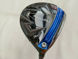 【中古】ミズノ Mizuno Pro FW フェアウェイウッド 3W 15° Sフレックス 43.0インチ ヘッドカバーあり Speeder　エボ?FW60 リシャフト品 Cランク 右利き用 MIZUNO ゴルフクラブ ゴルフドゥ ゴルフ用品 GO