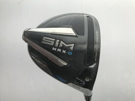 【中古】テーラーメイド SIM MAX-D ドライバー 10.5° Sフレックス 45.75インチ ヘッドカバーあり FUBUKI TM5（M6カラー） リシャフト品 Dランク 右利き用 Taylormade ゴルフクラブ ゴルフドゥ ゴルフ用