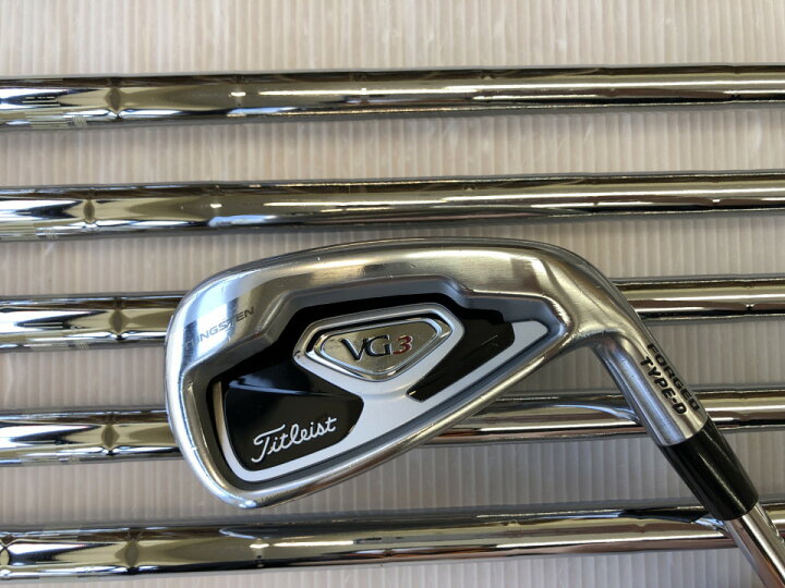 楽天市場】【中古】タイトリスト VG3 TYPE-D 2018 アイアンセット S