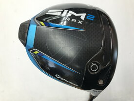 【中古】テーラーメイド SIM2 MAX ドライバー 10.5° Sフレックス 45.75インチ ヘッドカバーあり TENSEI BLUE TM50(SIM2) Cランク 右利き用 Taylormade ゴルフクラブ ゴルフドゥ ゴルフ用品 GOLF DO 中古ゴルフ