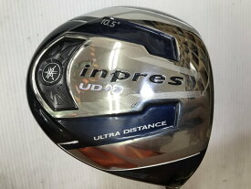 【中古】ヤマハ inpres UD+2 ドライバー 10.5° Rフレックス 46.0インチ ヘッドカバーあり TMX-417D Cランク 右利き用 YAMAHA ゴルフクラブ ゴルフドゥ ゴルフ用品 GOLF DO 中古ゴルフクラブ