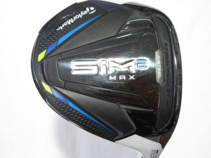 楽天市場】【中古】テーラーメイド SIM2 MAX フェアウェイウッド 3W 15  