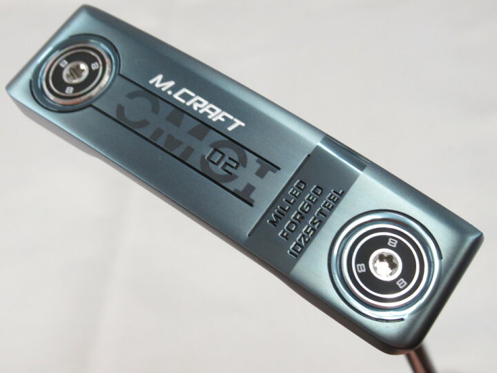楽天市場】【中古】ミズノ M CRAFT OMOI 02 ブルーIP パター 34.0 