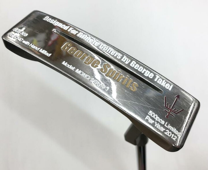 楽天市場】【中古】ジョージ スピリッツ MONO 1 Style1 パター 33.5 