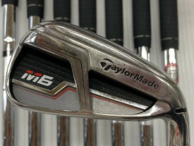 【中古】テーラーメイド M6 アイアンセット Sフレックス 38.5インチ REAX85 JP Cランク 右利き用 Taylormade ゴルフクラブ ゴルフドゥ ゴルフ用品 GOLF DO 中古ゴルフクラブ