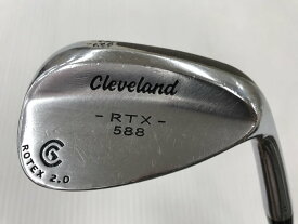 【中古】クリーブランド 588・RTX クロム ウェッジ 58° S200フレックス 35.25インチ ダイナミックゴールド Dランク 右利き用 Cleveland ゴルフクラブ ゴルフドゥ ゴルフ用品 GOLF DO 中古ゴルフクラブ