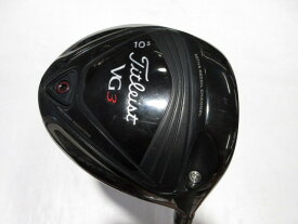 【中古】タイトリスト VG3 2016 ドライバー 10.5° SRフレックス 46.0インチ ヘッドカバーあり VG50 Cランク 右利き用 Titleist ゴルフクラブ ゴルフドゥ ゴルフ用品 GOLF DO 中古ゴルフクラブ