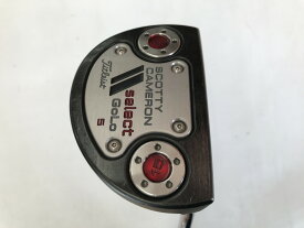 【中古】タイトリスト SC SELECT GoLo 5 パター 33.0インチ ヘッドカバーあり オリジナルスチール Cランク 右利き用 Titleist ゴルフクラブ ゴルフドゥ ゴルフ用品 GOLF DO 中古ゴルフクラブ