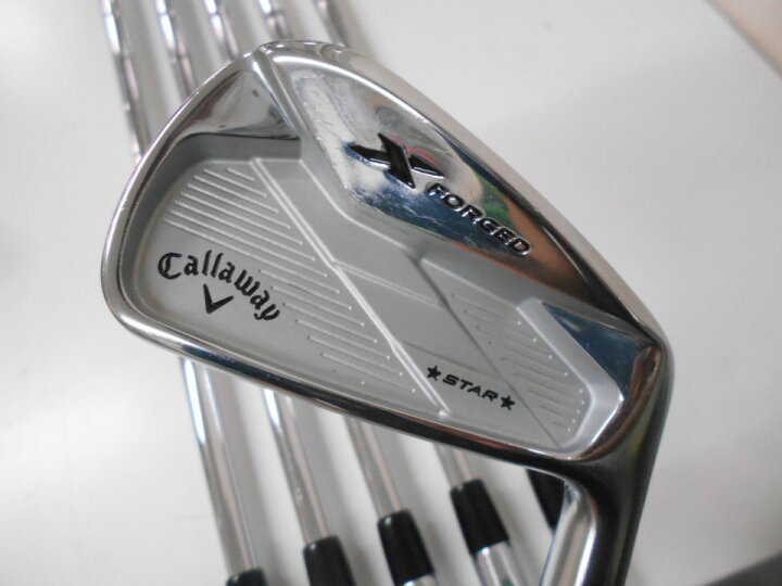 楽天市場】【中古】キャロウェイ X FORGED STAR アイアンセット S 