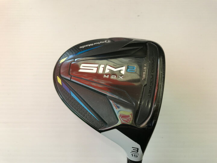 楽天市場】【中古】テーラーメイド SIM2 MAX フェアウェイウッド 3W 15  