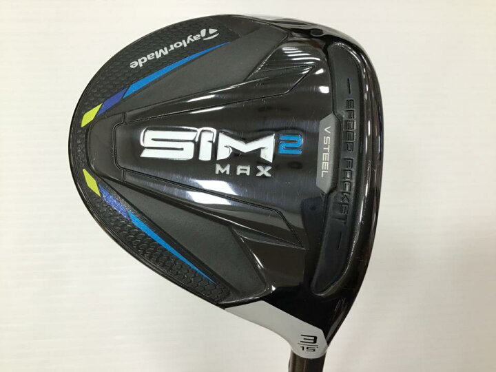 中古)テーラーメイド SIM2 MAX フェアウェイウッド 3W 15° Rフレックス 