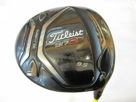 【中古】タイトリスト 917D2 ドライバー 9.5° Sフレックス 45.0インチ ヘッドカバーあり ATTAS PUNCH 6 Dランク 右利き用 Titleist ゴルフクラブ ゴルフドゥ ゴルフ用品 GOLF DO 中古ゴルフクラブ