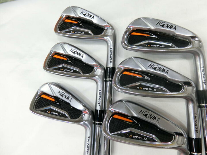 楽天市場】【中古】ホンマゴルフ TOUR WORLD TW747 P アイアンセット 